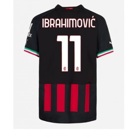 Herren Fußballbekleidung AC Milan Zlatan Ibrahimovic #11 Heimtrikot 2022-23 Kurzarm